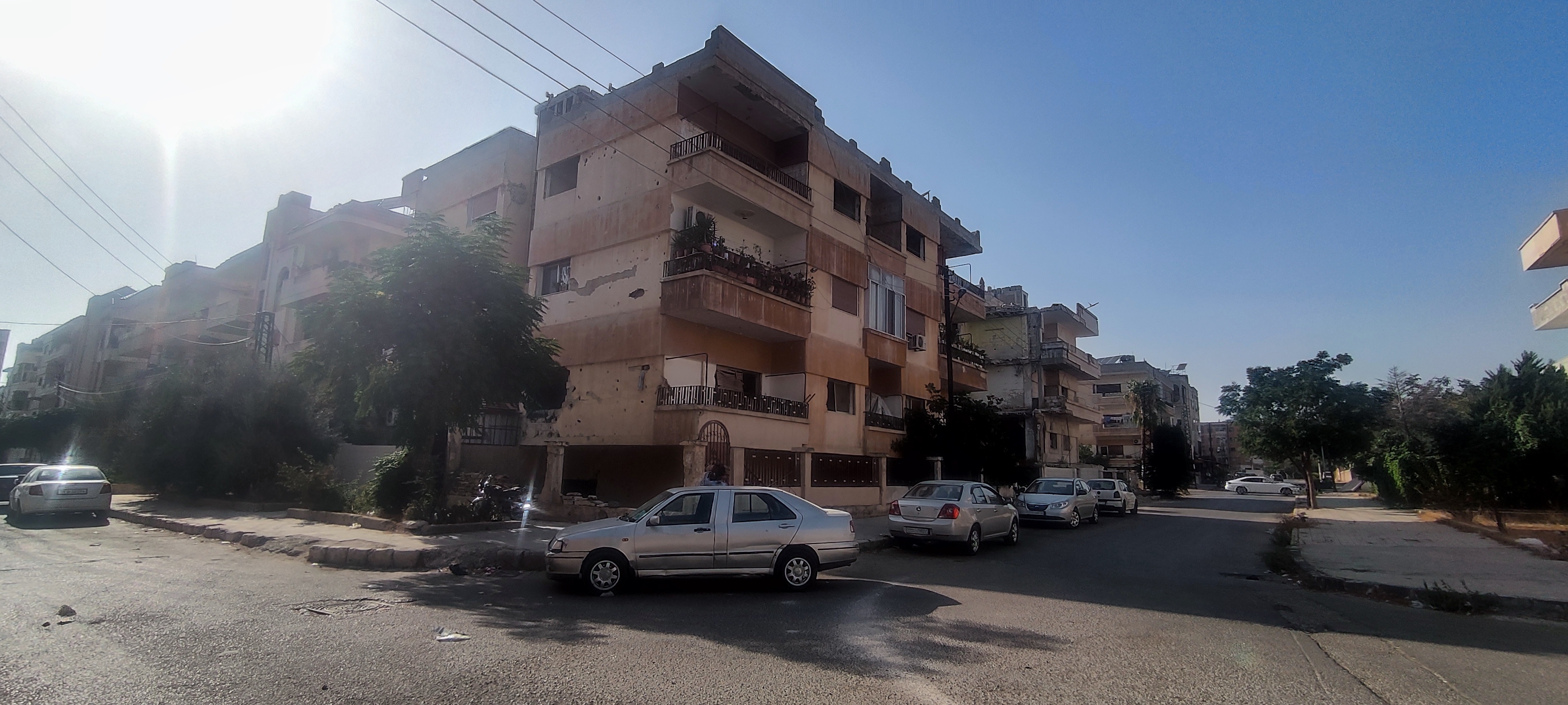 شقة للبيع في حمص الوعر مساحة 220 متر ثلاث اتجاهات